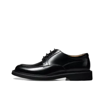 THOM WILLS Business Casual Derby Shoes Dress Shoes Men's Black