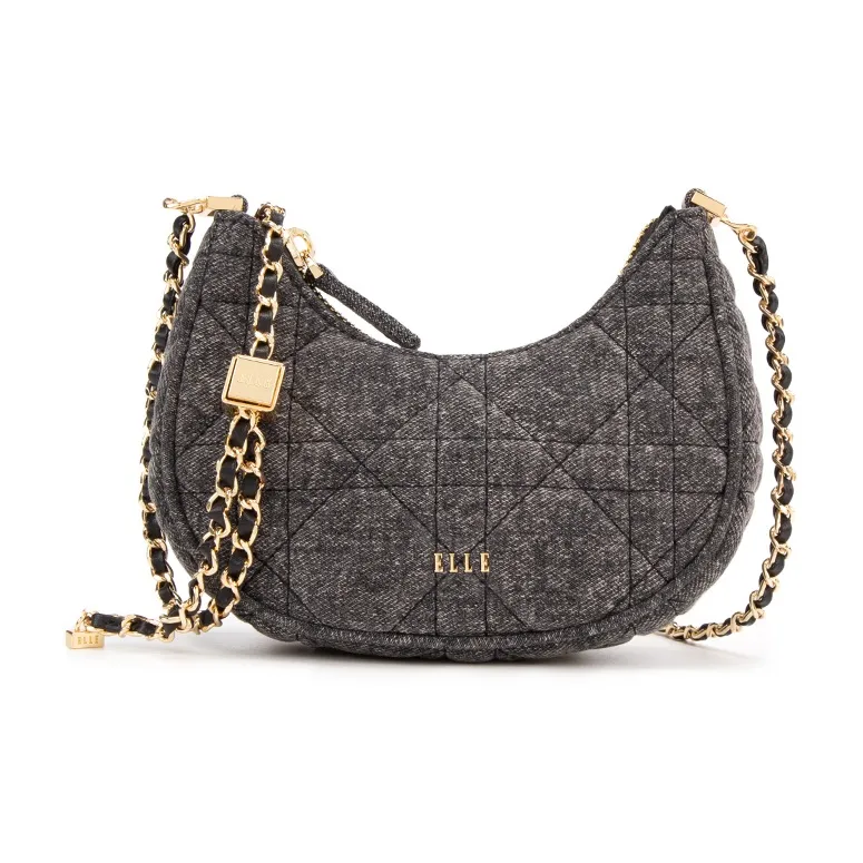 ELLE Fabric Crossbody Bag Women's Blue/Pink/Black-9