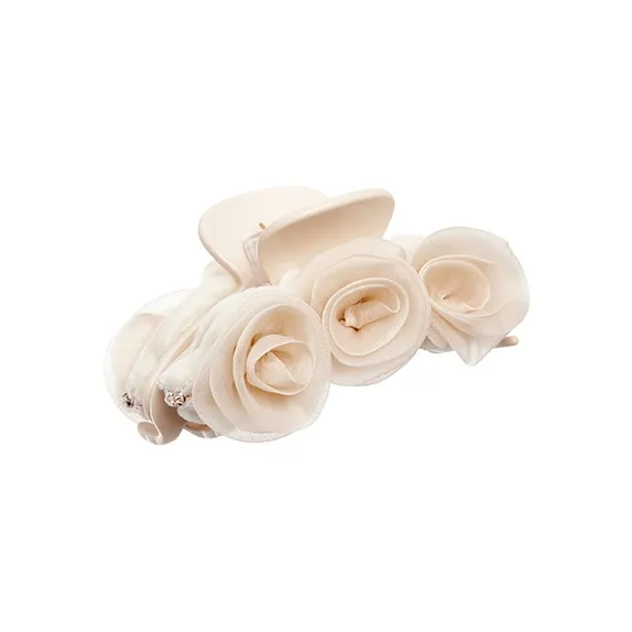 ALEXANDRE DE PARIS Viscose, Silk Medium Size Claw Clip Hair Accessory Headpiece Women's-4