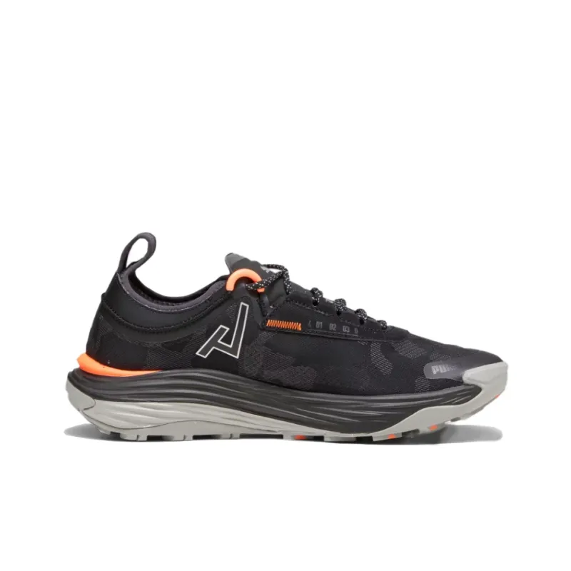 PUMA Voyage Nitro 3 Gtx Trail Running Shoes 'Black Grey Orange'-1