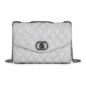 CORALDAISY Synthetic Leather Shoulder Bag Crossbody Bag Chain Small Square Bag Regular Women's Multicolor