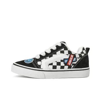MINISO Dream M Series Skateboard Shoes Unisex Classic Black White