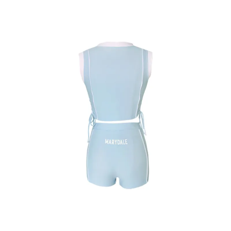 CHARM PICK Two Piece Swimsuits Women's Blue-1