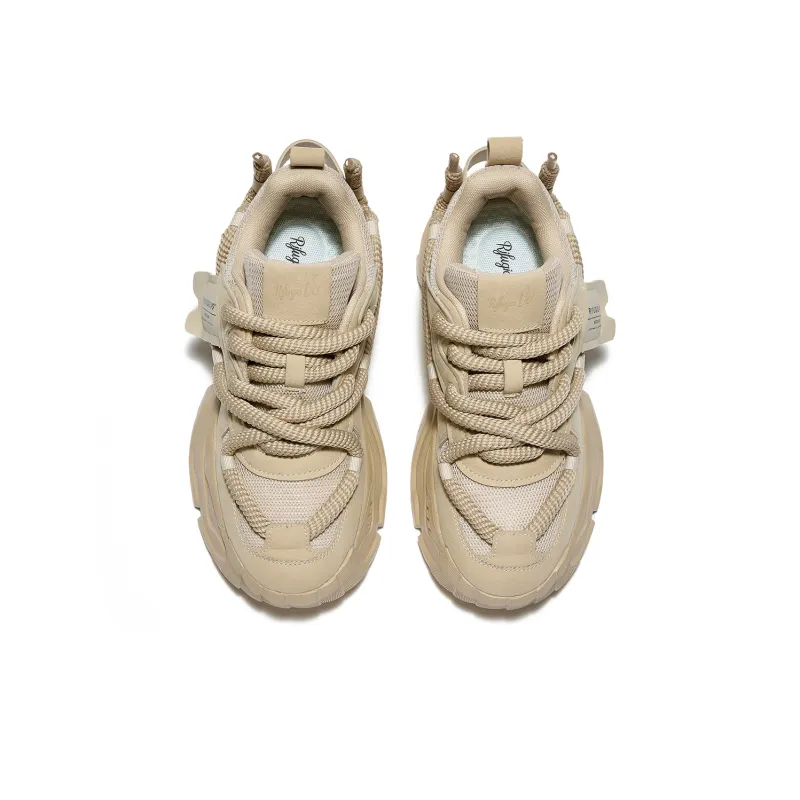 RIFUGIO VO' Shock Absorbers With Slip Resistant And Abrasion Resistant Properties Low Top Chunky Sneakers Unisex-33