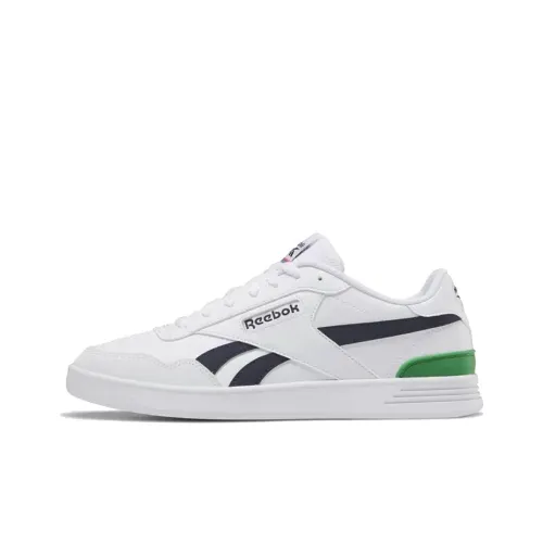 Reebok Court Advance Skateboard Shoes Unisex Low-Top White/Black/Green