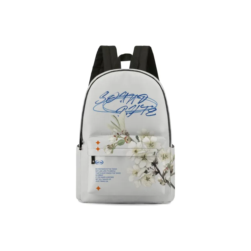Soundbyte Polyester Backpack Laptop Bag Regular Unisex White-5