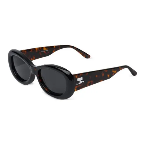 Courrèges Reve Oval Sunglasses