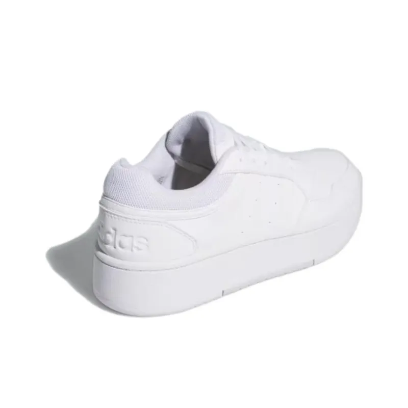 Adidas HOOPS 3.0 Anti Slip Wear Resistant Low Top Skateboard Shoes Unisex White-3