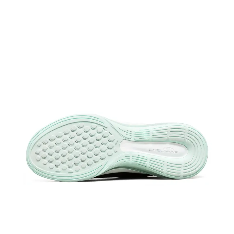 Skechers Skech Air Element 2.0 Black/White/Green Women's-4