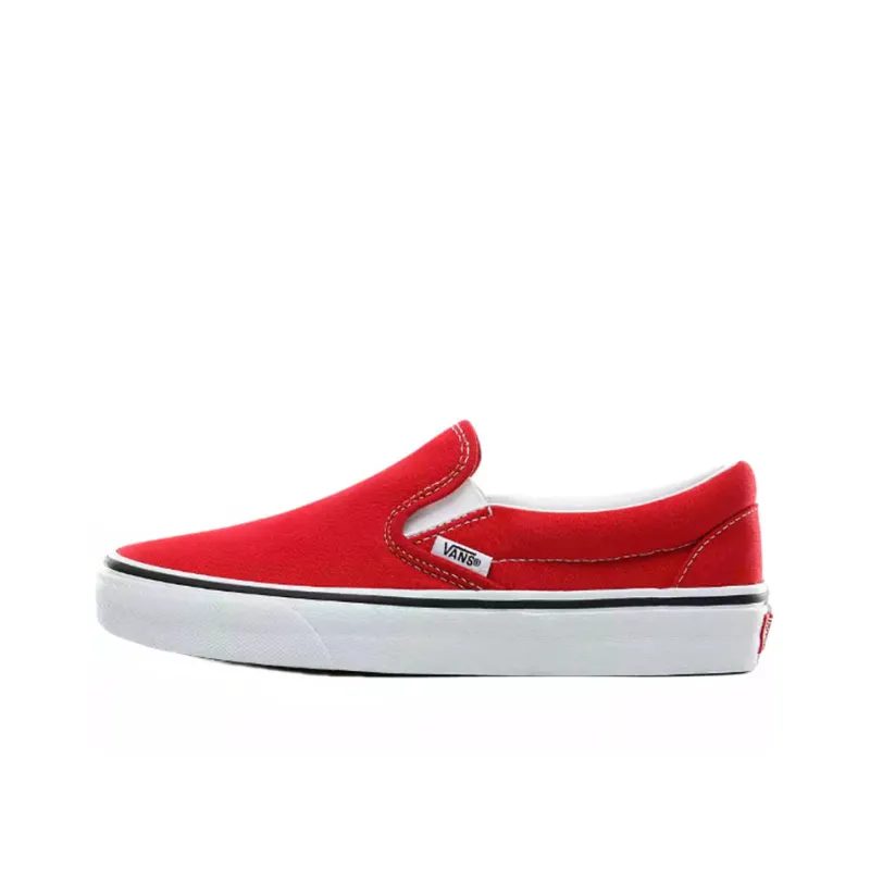 Vans Slip On 'Racing Red'-0