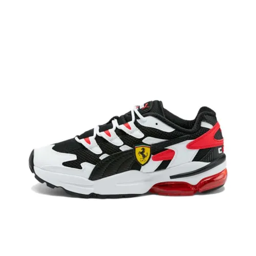 PUMA Scuderia Ferrari Casual Shoes Men Low-Top Black/White/Red