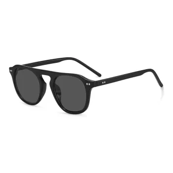 MUYKUY Injection Molding Round Sunglasses Unisex