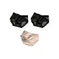 3 Pack (Black+Black+Pink)