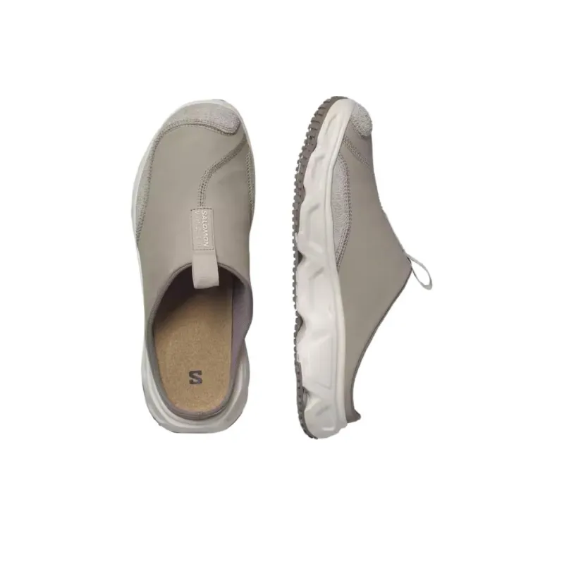 SALOMON Abrasion Resistant Slip Resistant Wrap toe Slippers Unisex Khaki-2