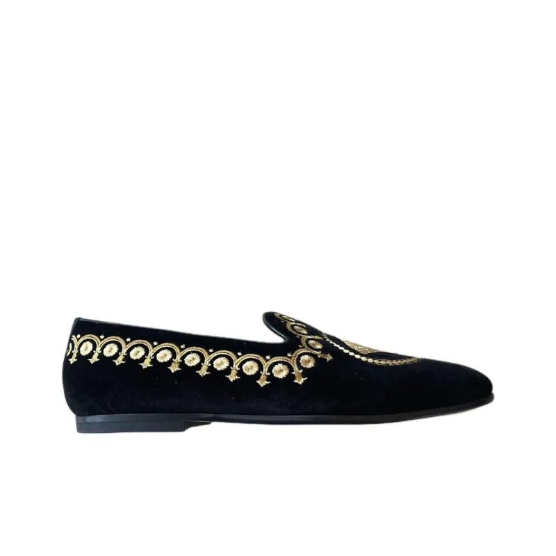 VERSACE Loafers Men Black-1
