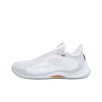 FILA Slip Resistant And Breathable Low Top Tennis Shoes Unisex White Beige Gray