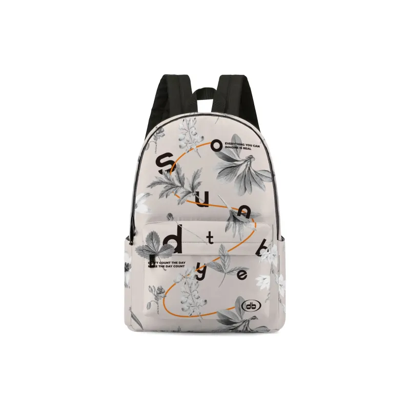 Soundbyte Polyester Backpack Laptop Bag Regular Unisex White-10