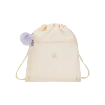 Kipling Polyester Backpack Medium Size Women's Tender Flower