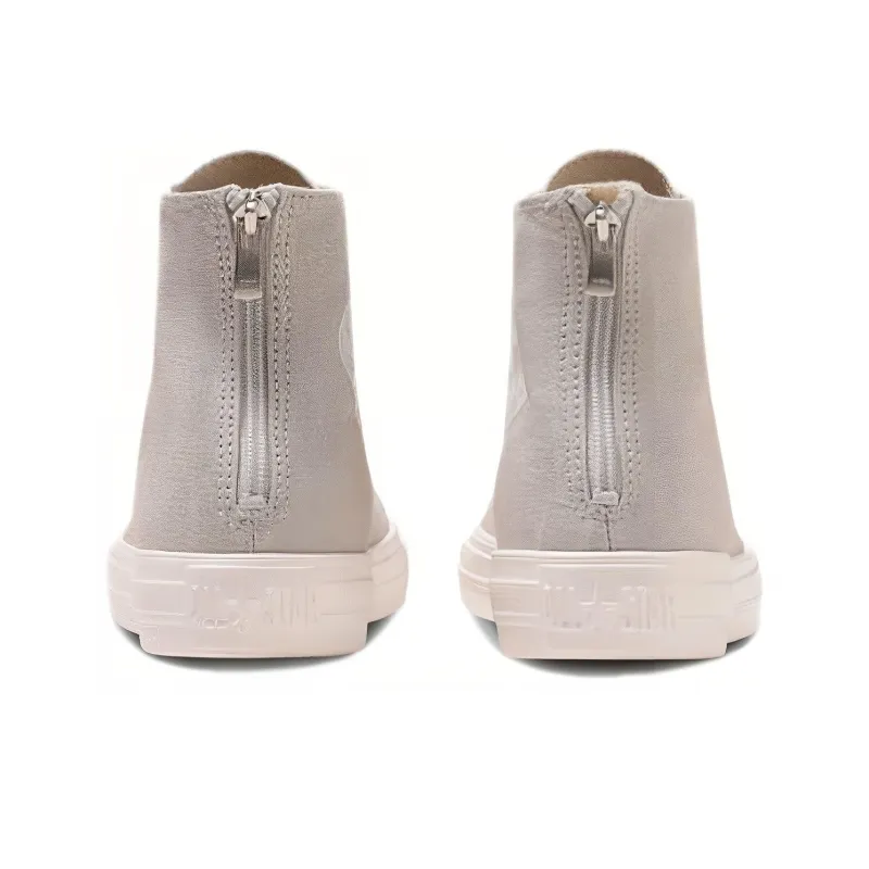 Converse All Star Light Back Zip High Top 'Beige'-3