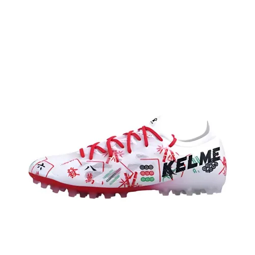 KELME Football Shoes Men Low-Top White/Red