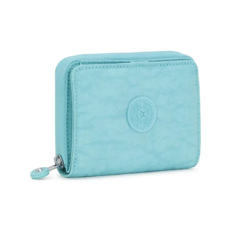 Kipling Recycled Polyamide Wallet Medium Size Women's Blue-1