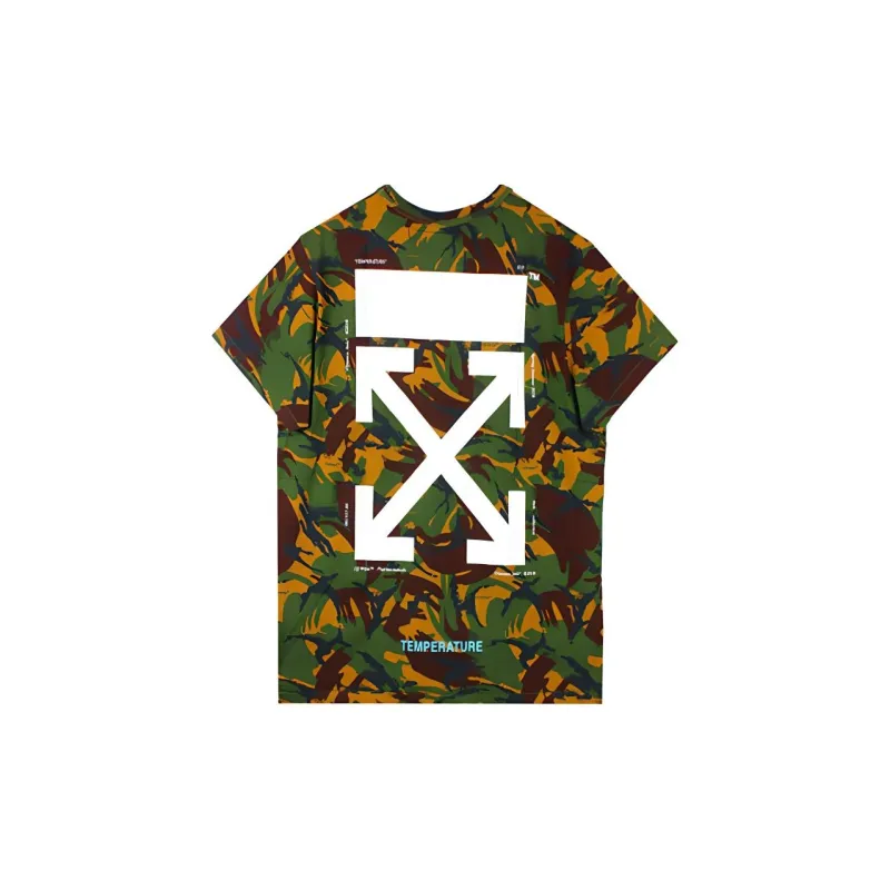 OFF WHITE T Shirt Men's Camouflage-1
