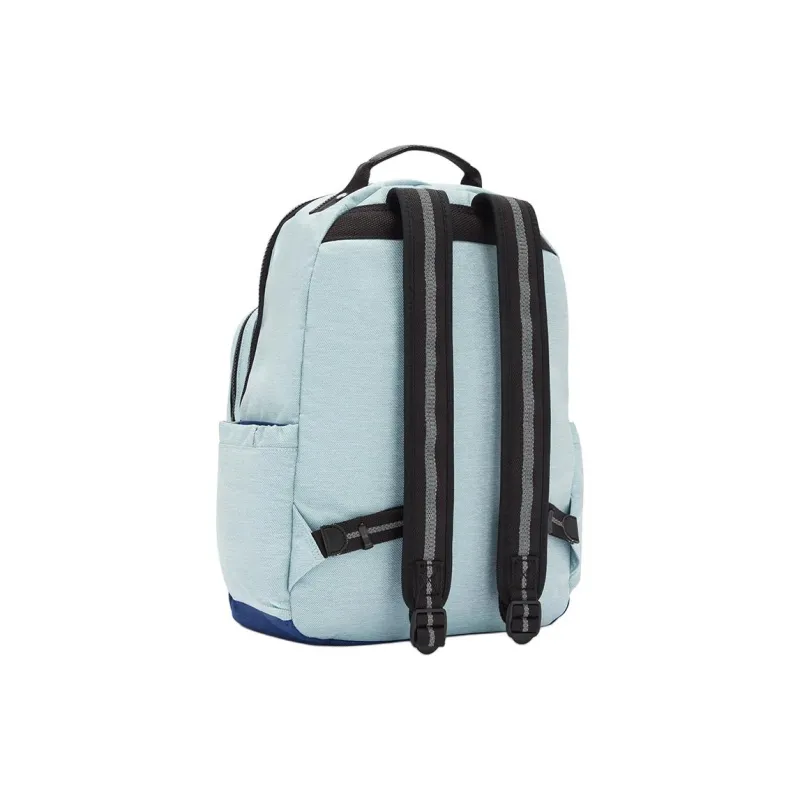 Kipling Polyester Backpack Large Size Men's Denim Blue-4
