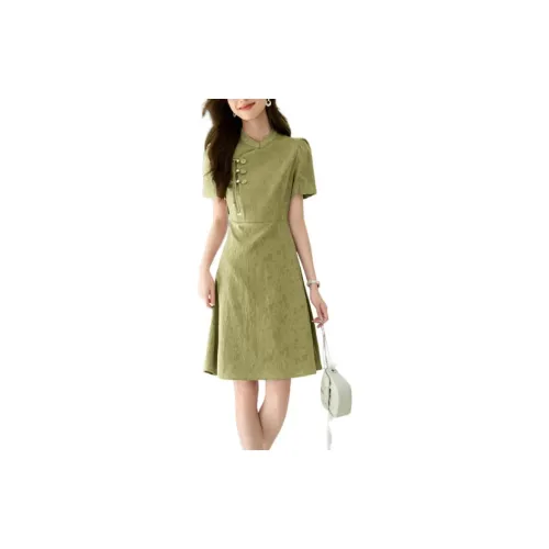 Mo Han Yi Mei Short-Sleeved Dresses Women's