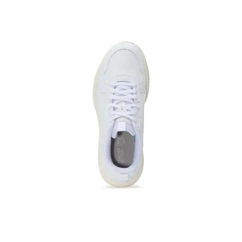 PUMA Trinity Lite SL Cushioning, Slip Resistant, And Abrasion Resistant Low Top Casual Shoes Unisex White-3