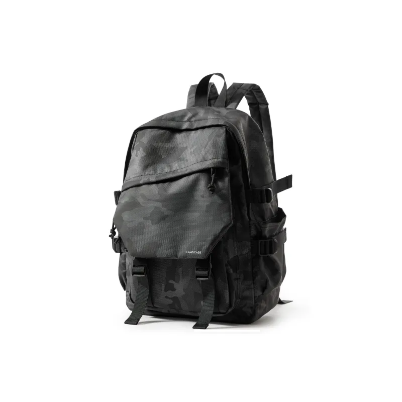 LANDCASE Fabric Backpack Laptop Backpack Unisex Multicolor-71