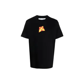 OFF WHITE T Shirts Men Black