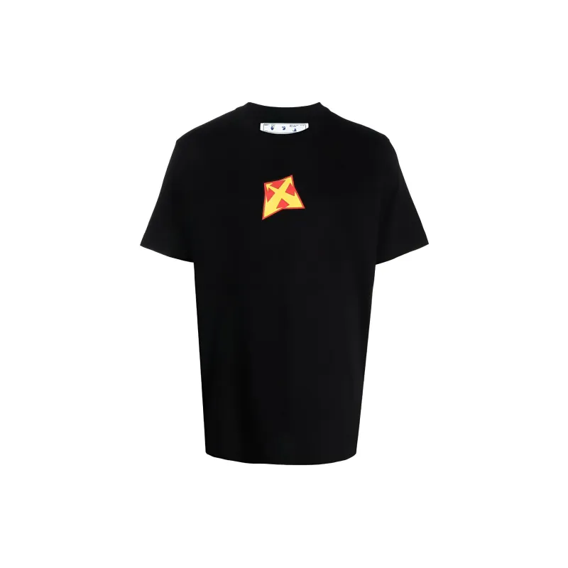 OFF WHITE T Shirts Men Black-0