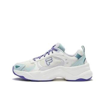 FILA FUSION Low-Top Casual Shoes Women's White Green