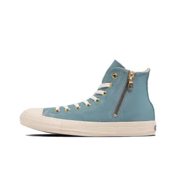 Converse All Star Gold Zip High Top 'Light Navy'