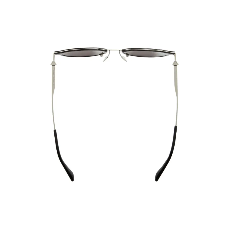 Bottega Veneta Oval Sunglasses Women's Black-2