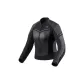 REVIT Metian Racing Leather Jacket for Women-FJL126-1050 Black Gray