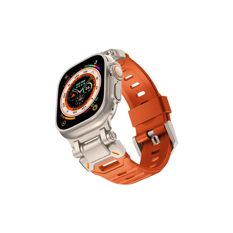 FZRT Apple Compatibility Watch Band FKM Fluoroelastomer Material-2