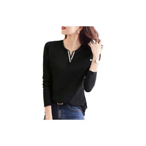 Mo Han Yi Mei T-Shirts Women's Black