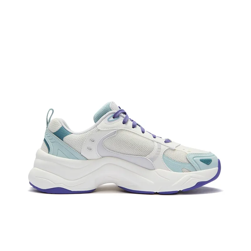 FILA FUSION Low Top Casual Shoes Women's White Green-1