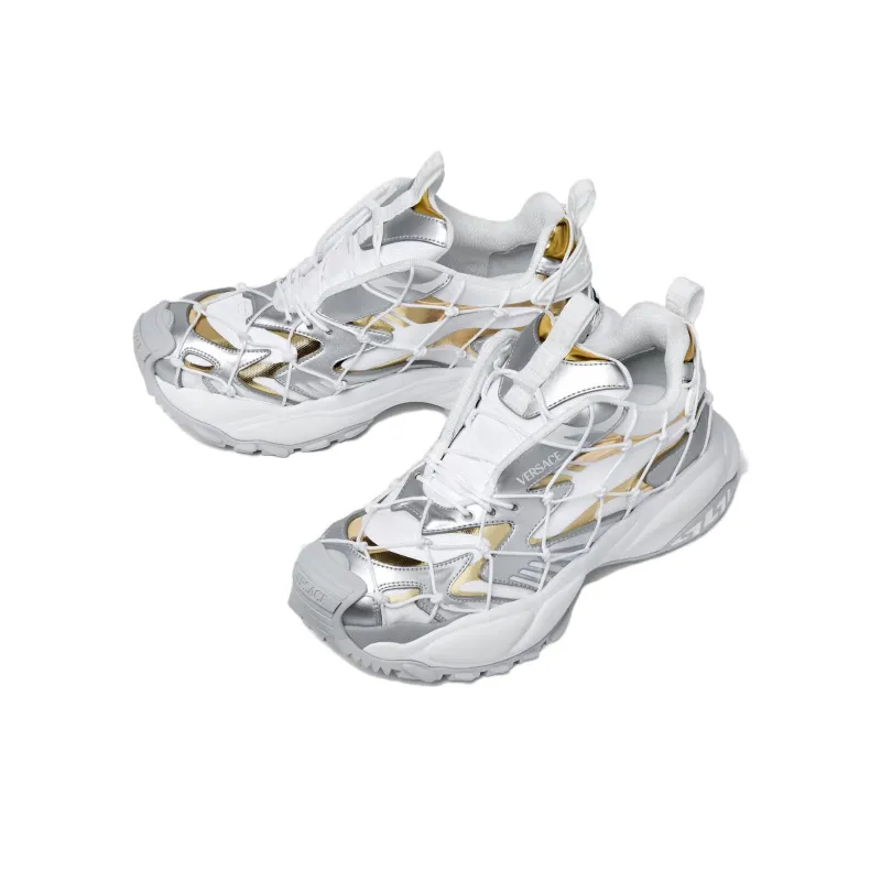 VERSACE Mercury M_VS_03 Low Top Casual Shoes Women's White-4