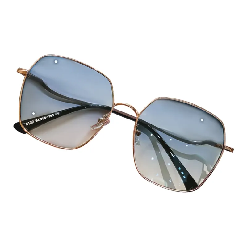 Cranta Komeia Copper Nickel Alloy Square Sunglasses Women's-2