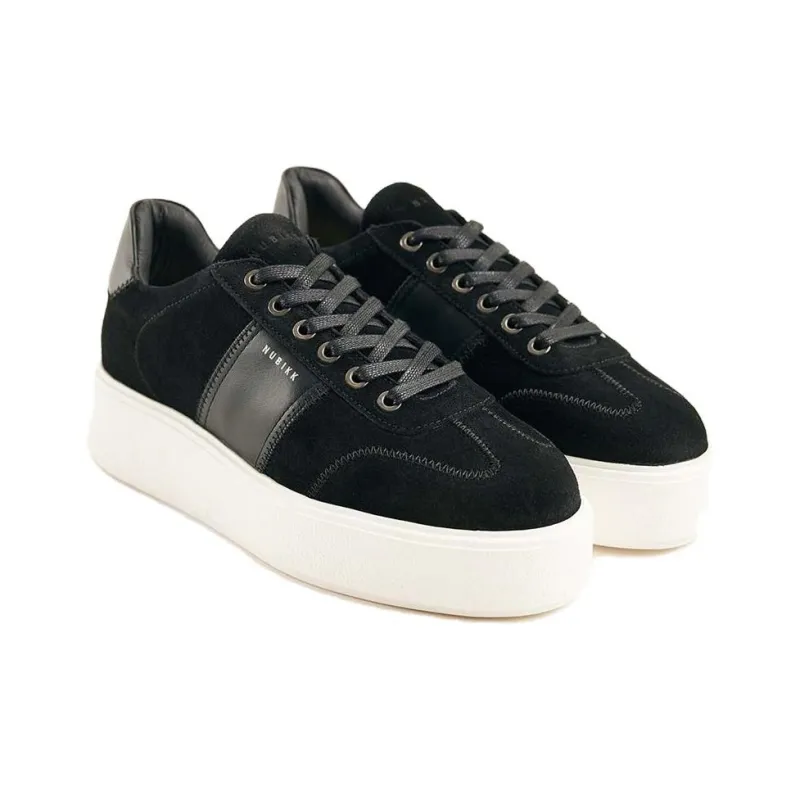 NUBIKK Elise Wing Low-Top Skateboard Shoes 4.5cm Women's Black-2