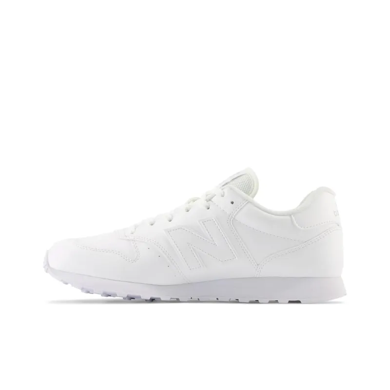 New Balance NB 500 Slip Resistant Low Top Running Shoes Unisex White-0