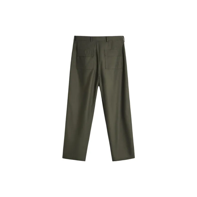 ZARA Casual Pants Men's Brown/Green-1