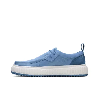 Clarks Wear Resistant Skateboard Shoes Men's Blue