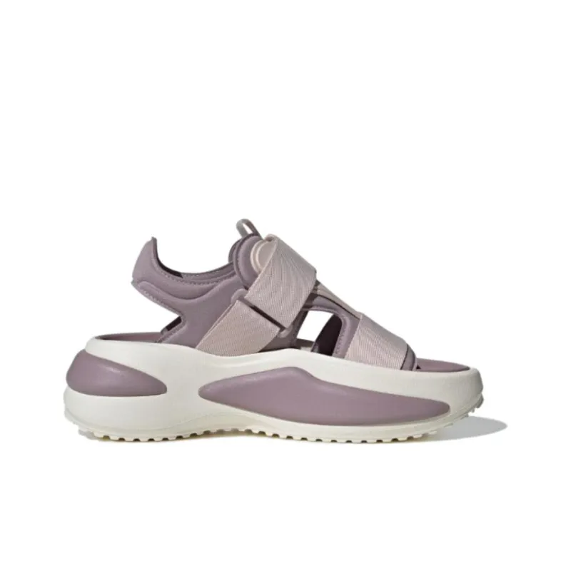 Adidas Mehana Beach Sandals Women's Gray Purple-1