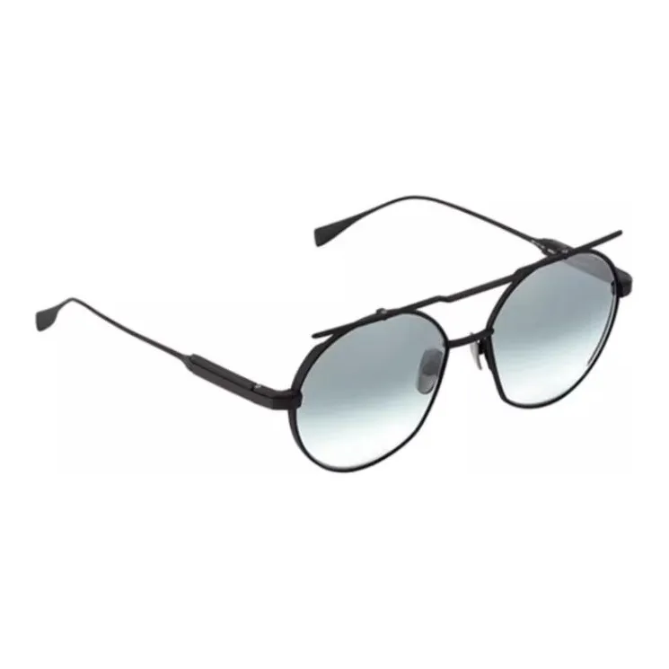 Yohji Yamamoto Titanium Irregular Shape Sunglasses Unisex Multicolor-7