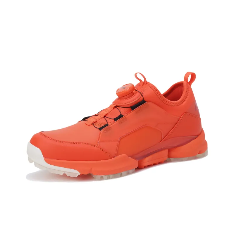 DESCENTE EAGLE CONIC BOA® Low Top Golf Shoes Men's Orange-1