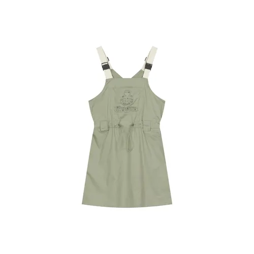 ELF SACK Slip Dresses Women's Wandering Army Green