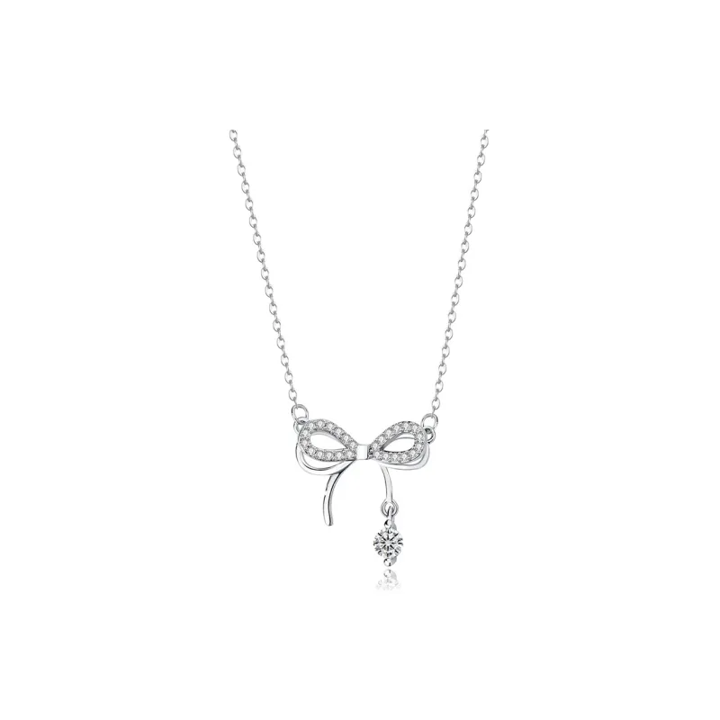 JUICY GRAPE S999 Silver Zircon Necklaces Women's-0